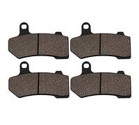Jodriva Motorcycle Front And Rear Brake Pads, for Harley DAVIDSON, FLHT Electra Glide Standard 2008-2010 FLHTC Classic 2008-2012 Motorcycle Brake Pads(2pairs)