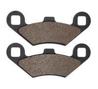 Jodriva Motorcycle Front And Rear Brake Pads, for Polaris, for Sportsman, 700 4x4 / EFI 2002-2007 Motorcycle Brake Pads(Front)