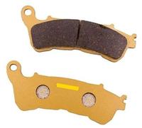 Jodriva Motorcycle Front Rear Brake Pads, for H XL700 XL700V Transalp 3piston front caliper rear wheels XL 700 CBF1000 CBF 1000 Motorcycle Front Rear Brake Pads(BLACK 1pair Copper Front)