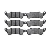 Jodriva Motorcycle Front Rear Brake Pads, for Varadero XL1000 VFR800 Interceptor CBR1100XX Blackbird ST1100 ST1300 Goldwing GL 1800 F6B 1999-2013 Motorcycle Brake Pads(3 pairs)