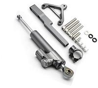 Jodriva Motorcycle Stabilizer, CB1000R CB1000 R CB 1000R, CNC Dampers Mounting Mount Bracket Support Kit Motorcycle Ride Control Unit(BLACK 60 25cm)