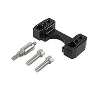 Jodriva Motorcycle Steering Damper Mount Handlebar Riser Kit, for, 790 Adventure 890 Adventure 2019 2020 2021 2022 790 890 Adv Motorcycle Handlebar Stem Clamp(Black)