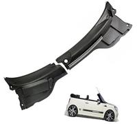 Jodriva New 2PCS Front Windshield Cowl Cover Panel 51132751210 Compatible with 2007-2015, for MINI, Cooper R57 R56 R55 Windshield Wiper Vent Cowl Cover Grille Wiper Arm Cover