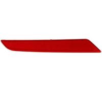Jodriva No.63148063197 Bumper Reflector, for, 740i 2016-2019 Rear Left Side Marker Durable ABS 1 Pcs Red Car Rear Bumper Reflector Replacement
