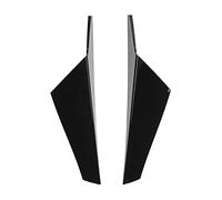 Jodriva Pair Rear Window Side Spoiler Cover Strip Decor Trim Car Exterior Tail Wing Cover Trim Lip Replacement Parts, for Golf 8 2020 Rear Window Spoiler(Gloss black)