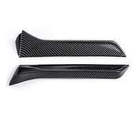 Jodriva Pair Rear Window Side Spoiler Wing Canard Rear Trunk Spoiler Lip Side Edge Tail Flap, for Seat, for Leon 5F FR Mk3 MK3.5 2013-2021 Rear Window Spoiler(Glossy Black)