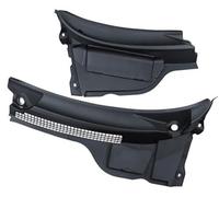Jodriva Pair Windshield Wiper Cowl Cover Panel Vent Grille, for MINI, Cooper R55 R56 R57 2007-2015 Left Driver and Right Passenger Side Wiper Arm Cover