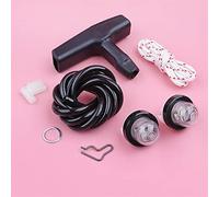 Jodriva Primer Bulb Fuel Line Hose, for, TS410 TS420 Recoil Starter Handle Grip Rope Pawl Kit Cut Off Saw Replace Spare Part Chainsaw Fuel Line