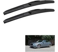 Jodriva Quality Car Wiper， for Infiniti， Q50 26"+17" 2014-2016 Front Window Washer Windscreen Windshield Wipers Blades Accessories Perfect， for Rear Windshield Wiper Arm Blade(BLACK LEFT WHEEL DRIVER)