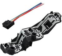 Jodriva Rear Drivers Side Tail Light Lamp Bulb Holder Connector, for , A1 2010-2018, 8X0945258A Rear Light Bulb Holder Right Taillight Mounting Bracket(Black Left)