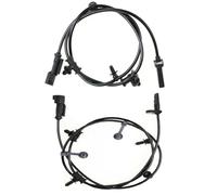 Jodriva Rear Left And Rear Right ABS Wheel Speed Sensor, for Ford, CT4Z-2C190-A CT4Z2C190A CT4Z-2C190-C CT4Z2C190C Engine Rpm Sensor(BLACK A Pair)