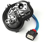 Jodriva Rear Passenger Side Tail Light Lamp Bulb Holder Connector (Left LH Nearside Rear), for Vauxhall, for Astra K 39001577 Taillight Mounting Bracket(Black Right)