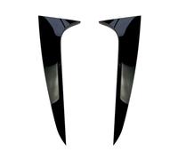 Jodriva Rear Side Wing Roof Spoiler Stickers Trim Cover Gloss Black, for X4 G02 2019-2020 Rear Window Spoiler