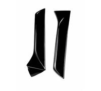 Jodriva Rear Window Side Spoiler Wing, for Seat, for Leon 5F FR Mk3 MK3.5 2012-2021 Car-styling Auto canards Splitter Black/Carbon Fiber Rear Window Spoiler(Gloss black)