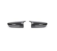 Jodriva Replacement Mirror Cover, for, 5 Series G30 G31 Side Rear Left Hand Driver Carbon Fiber ABS 2017 2018 2019 Car Mirror Cover(Carbon Grain Black)