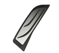 Jodriva RHD Stainless Steel Foot Rest Pedals Fuel Brake Footrest Pedal Manual, for BMW, for 1 3 Series F20 F21 F30 F31 F34 GT 318 320i 335 Pedal Pads Cover(2pcs)(1pcs)