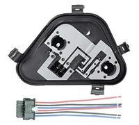 Jodriva Right Passenger Side Outer Tail Light Lamp Bulb Carrier Socket Holder with Wiring Plug Harness, for 3 Series 63217313044 Taillight Mounting Bracket