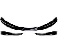 Jodriva Splitter Car Front Bumper Lip Body Kit Spoiler Splitter Bumper Canard Lip Splitter, for BMW, 3 Series E90 E91 LCI Facelift 2007-2012 Lip Splitter(A carbon look) Spoiler Splitter(BLACK C black)
