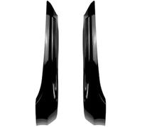 Jodriva Splitter Car Front Bumper Lip Body Kit Spoiler Splitter Bumper Canard Lip Splitter, for BMW, 3 Series E90 E91 LCI Facelift 2007-2012 Lip Splitter(A carbon look) Spoiler Splitter(BLACK A black)