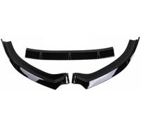 Jodriva Splitter, for A3 8V, for Sline, S3 Standard Sedan Version 2017-2020 Car Front Bumper Canard Lip Lower Splitter Diffuser Spoiler Body Kits Lip Splitter(B2) Spoiler Splitter(BLACK A)