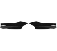 Jodriva Splitter, for BMW, 5 Series F10 F11 Sport 2010-2016 Pair Of Front Bumper Lip Spoiler Reduce Wind Resistance Bumper Corner Splitter Lip Splitter(Black) Spoiler Splitter(Black)