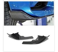 Jodriva Splitter, for BMW, F87 M2, for Coupe 2-Door 2016-2019 Front Bumper Side Splitter Cover Carbon Fiber Air Vent Lower Spoiler Lip Corner Guard Kit Lip Splitter Spoiler Splitter