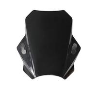 Jodriva Spoilers Fairing Windshield Motorcycle Wind Deflector Clamp-On Variable Windscreen Spoiler, for CB300F, for CB400F, for CB500F, for CB 300F 400F 500F Front Spoiler Motorcycle Windshield(Black)