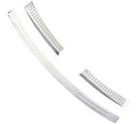 Jodriva Stainless Steel Rear Bumper Protector Inner Sill Trunk Trim Accessories, for Mazda, CX-5 CX5 2013 2014 2015 2016 Rear Bumper Protector(BLACK 1)