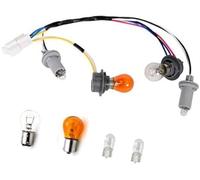 Jodriva Tail Lamp Holder and Wiring with 8 Bulbs Compatible with 2011 2012 2013 2014, for Hyundai, for Sonata, Tail Light Wiring Harness, Replace#92450-3Q000 92450 3q000 Taillight Mounting Bracket