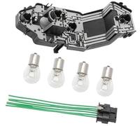 Jodriva Tail Light Assembly Holder Bracket, for F55 F56 F57 - Rear Lamp Housing Socket with Plug 4 Bulbs - Passenger and Driver Side - OEM #63217361305 Taillight Mounting Bracket