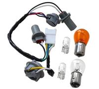 Jodriva Taillight Lamp Wiring Harness Socket Holder with Bulbs 92450-3Q000 Compatible with 2011 2012 2013 2014, for Hyundai, for Sonata, Exterior, Rear Taillight Mounting Bracket