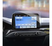 Jodriva Tempered Car GPS Navigation Screen Protector LCD Touch Display Film Sticker Accessories, for Ford, for Focus, 3 4 MK3 MK4 2019 2020 Navigation Screen Protector(Focus MK4 19-20 HD)