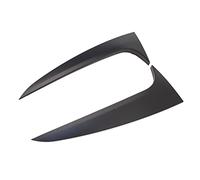 Jodriva Top!-Car Rear Window Side Spoiler Trim, for X4 G02 2019 2020 2021 Side Wing Roof Stickers Cover Matte Black Rear Window Spoiler