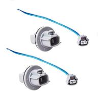Jodriva Turn Signal Light Bulb Holder Lamp Socket Wiring Harness Adapter Replacement, for Toyota, for Highlander, for Prius, for Tacoma, 2 Pair 9007560028 Taillight Mounting Bracket