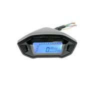 Jodriva Universal LCD Digital Speedometer Motorcycle Odometer Time Fuel Level 7 Backlight 2 4 Cylinders 13000r/min Motorcycle Odometer