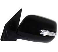 Jodriva vehicle side mirror Side View Mirrors, for Toyota, for Land Cruiser Lc200 Uzj200 2012-2016 87940-60G30(BLACK 5 Wire Black Left Passenger Side)