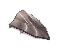 Jodriva Windscreen Spoiler Motorcycle Sports Racing Double Bubble Windshield WindScreen Visor Viser Deflector, for CBR500R, for CBR500 R 2019 2020 2021 Windscreen Windshield Motorcycle Windshield(Cham