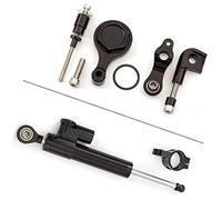 Jodriva YZF R1 2002-2016 R6 YZFR6 2006-2020, Bracket Support Mounting Kit Adjustable Dampers Stabilizer Motorcycle Ride Control Unit(BLACK 8)