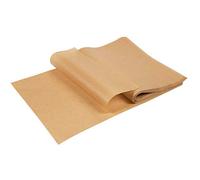 Jodsen 100Pcs Parchment Paper Sheet,Parchment Baking Paper 35 x 25cm Parchment Paper Baking Paper Baking Parchment Greaseproof Paper Unbleached Precut Brown Parchment Paper for Baking Cooking Steaming