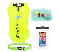 Jodsen Swim Buoy Tow Float Dry Bag,Wild Swimming Float and Waterproof Phone Case,Inflatable Watertight Dry Bag,for Open Water Swimming Sports Kayakers Triathletes Snorkelers,Swim Bubble Highly Visible