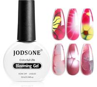 JODSONE 10ml Blooming Gel Nail Polish, UV LED Clear Blossom Gel Nail Polish for Salon Use, Nail Painting, Marble,Natural Stone,Watercolor Design Manicure