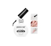 JODSONE 10ML Gel Nail Glue - Super Strong UV Nail Glue, Long Lasting Up to 28 Days, 5-in-1 Multi-Functional for Press On Nails, Acrylics, Tips, Repair & Nail Art, Need UV/LED Light Curing