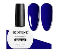 JODSONE 10ml Gel Nail Polish Dark Blue Gel Nail Polish Soakable UV LED Nail Art Light Nail Salon DIY Home Solid Color Gift for Women Girls