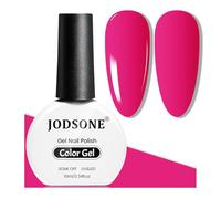 JODSONE 10ml Gel Nail Polish Rose Red Gel Nail Polish Light Red High Gloss Soakable U V Nail Art Salon DIY at Home