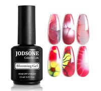 JODSONE Blooming Clear Gel Nail Polish, 15ml for Spreading & Watercolor Effects, Floral Nail Art Design, U V & LED Cure, Light Up Your Nail Life