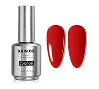 JODSONE Gel Nail Polish, 15 ML Red Color Gel Polish Soak Off U V LED Gel Polish Nail Art Design Manicure Salon DIY At Home