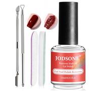 JODSONE Gel Nail Remover No Need Soaking or Wrapping for Quick And Easy Removal At Home with Cuticle Pusher and Nail File