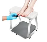 JODSONE Pedicure Foot Rest with a Soft Cushion,Treat Your Feet,Pedicure for Easy at-Home,No More Bending or Stretching,Stainless Steel Foot Stand,Sturdy and Long-Lasting