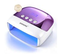 JODSONE UV LED Nail Lamp - Professional Gel Nail Dryer Pro with 45 LED Beads, Automatic Sensor and 4 Timer Settings | High Performance Nail Light for Fast Curing Gel Polish