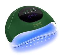 JODSONE UV Nail Lamp, LED Gel Nail Dryer Portable Gel Nail Lamp with Auto Sensor and 4 Timers Home Salon Use Nail Tools Green